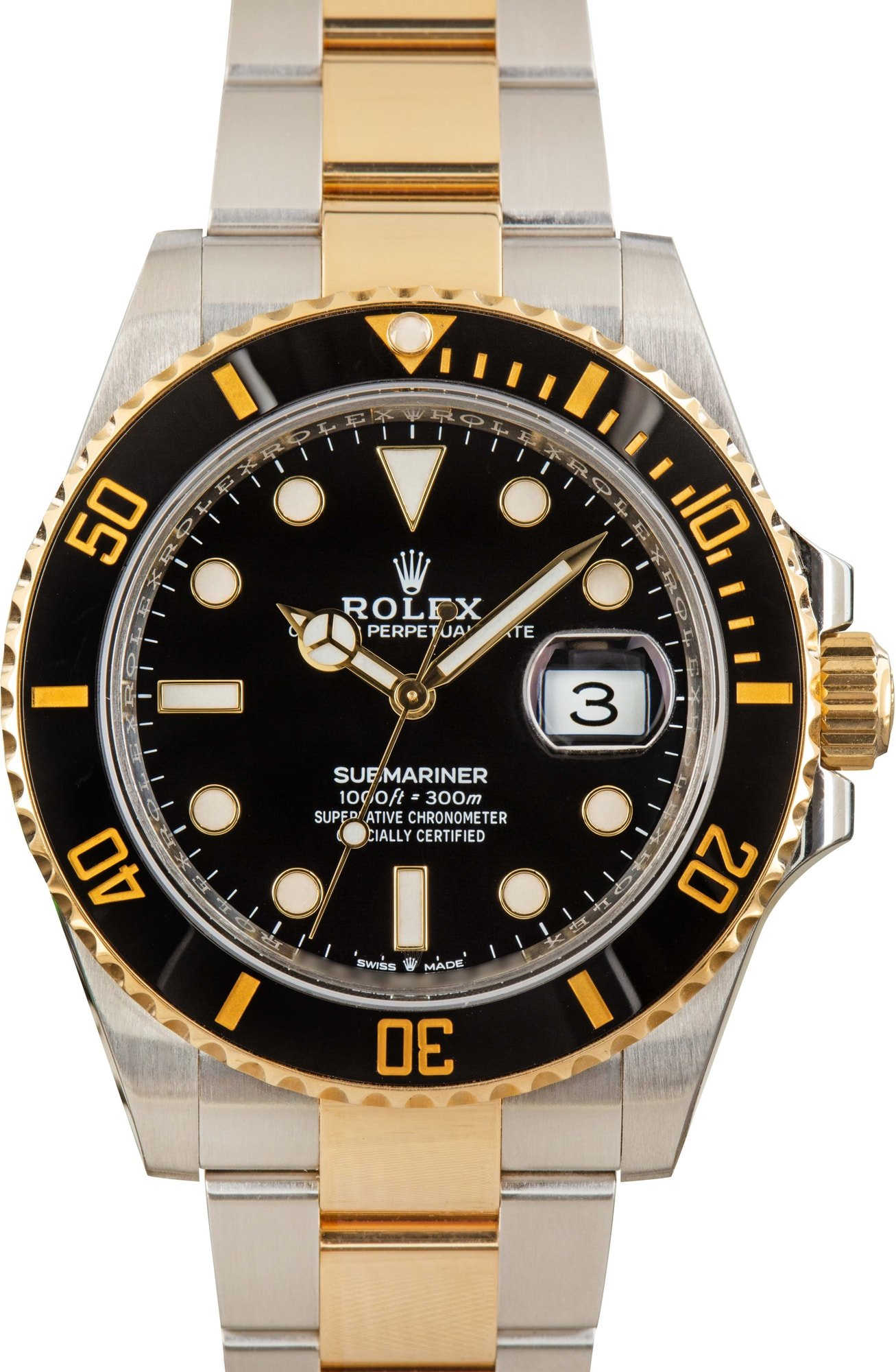 Rolex Submariner Ref 126613 Black Chromalight Dial
