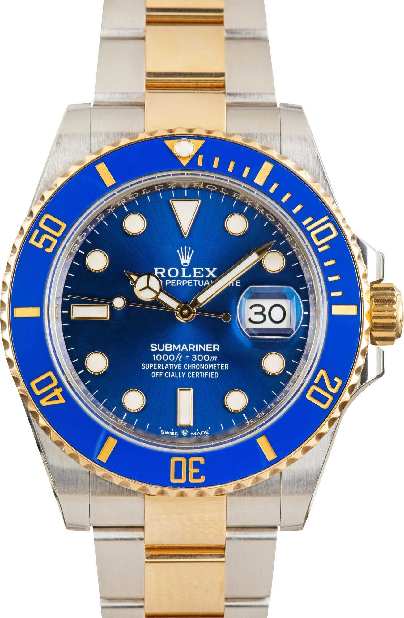 Mens Rolex Submariner 126613 Blue