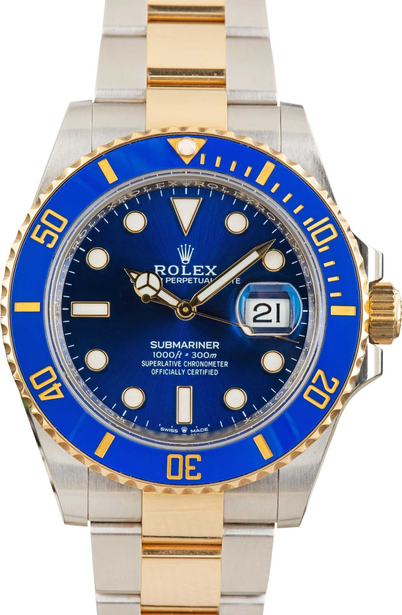 Rolex Submariner Date 126613LB Steel & 18k Gold