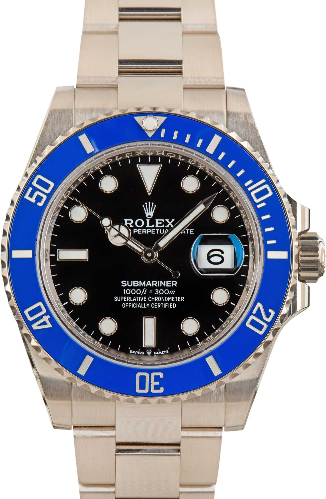 Rolex Submariner 126619LB 18k White Gold