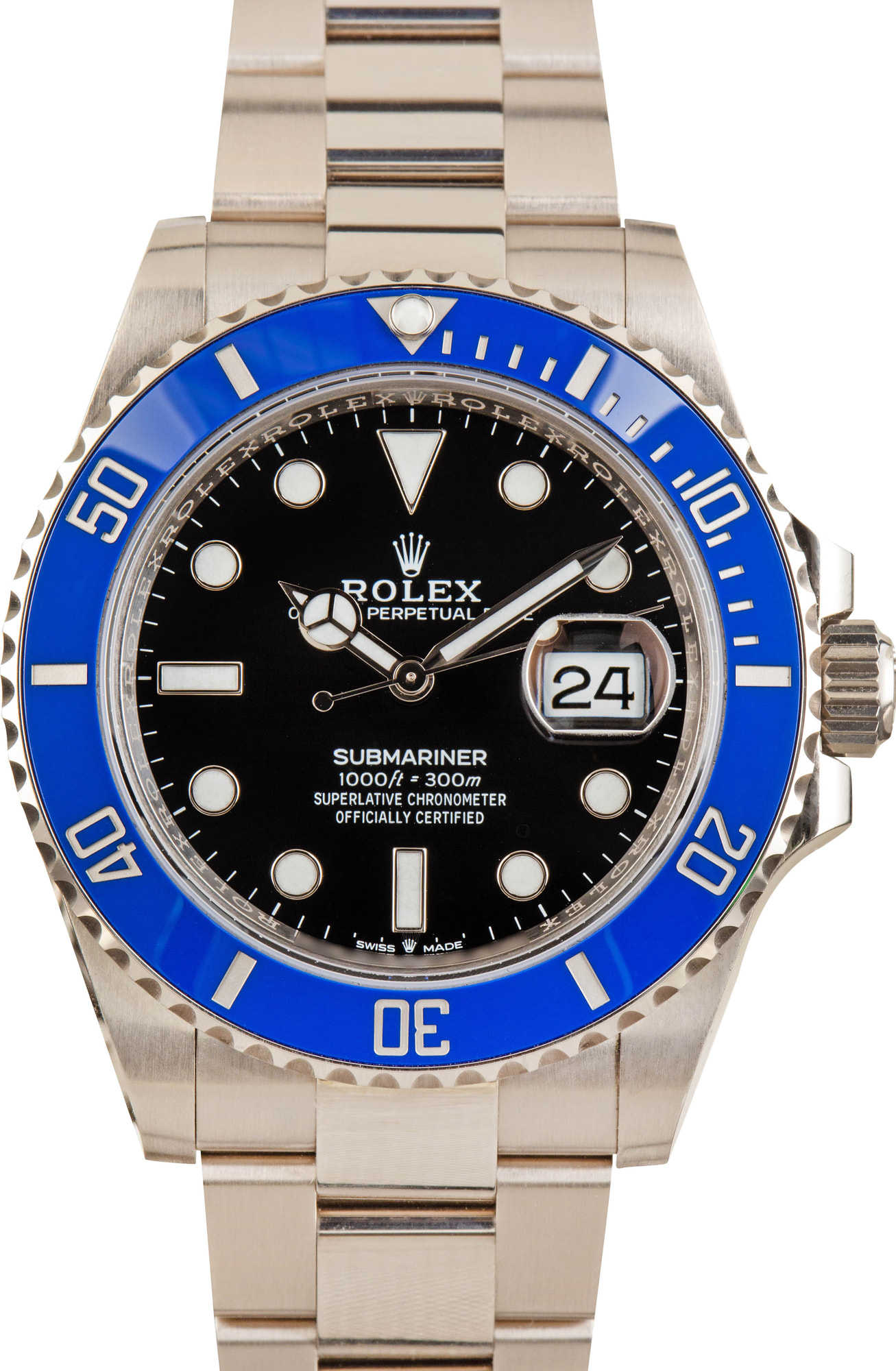 Rolex Submariner White Gold Ref 126619 Cookie Monster