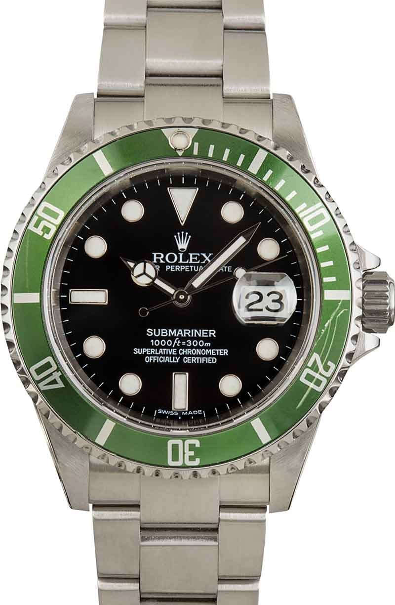 Buy Used Rolex Submariner 16610 Bob s Watches Sku 161072