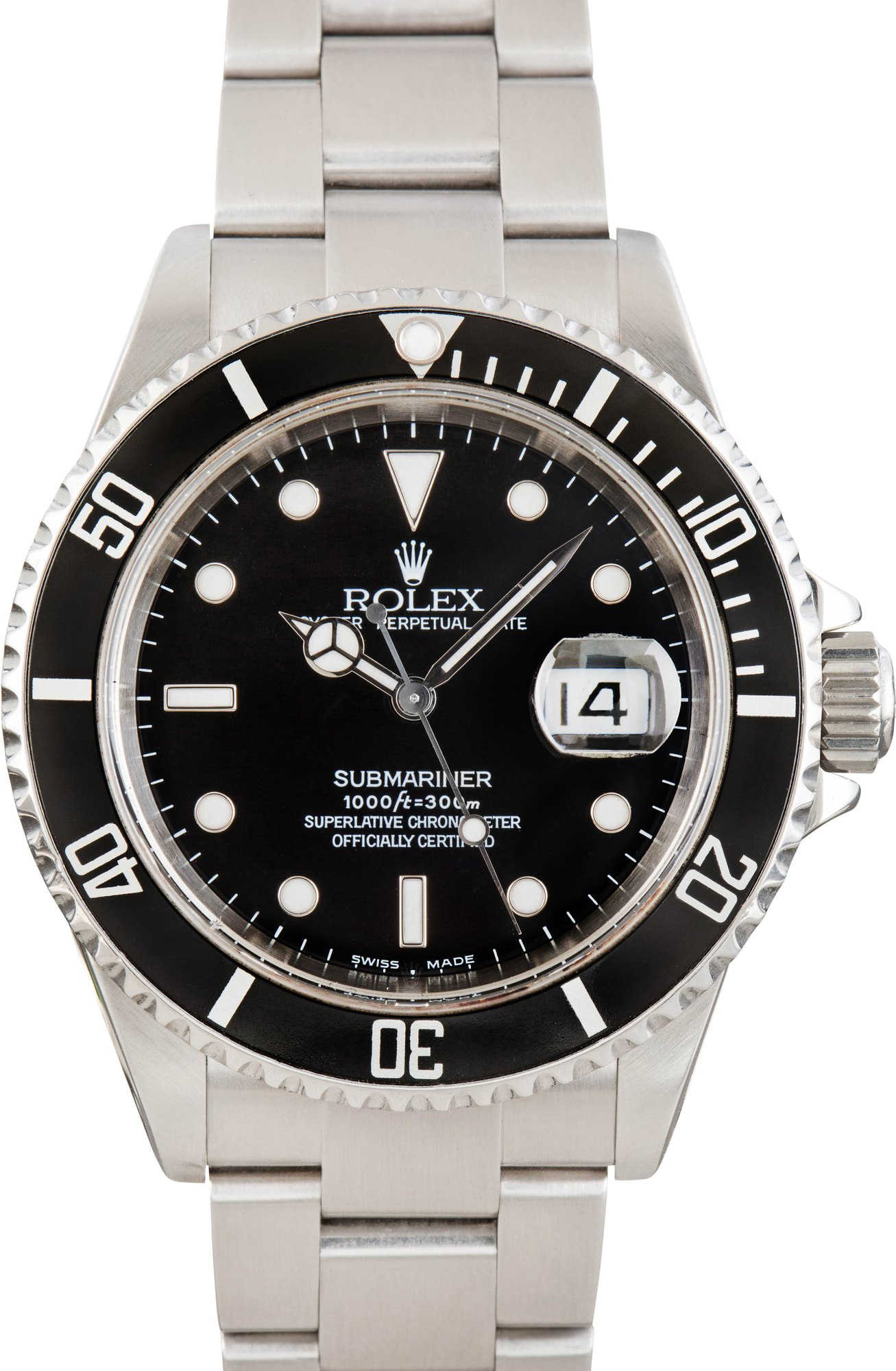 Rolex Submariner Ref 16610T Steel