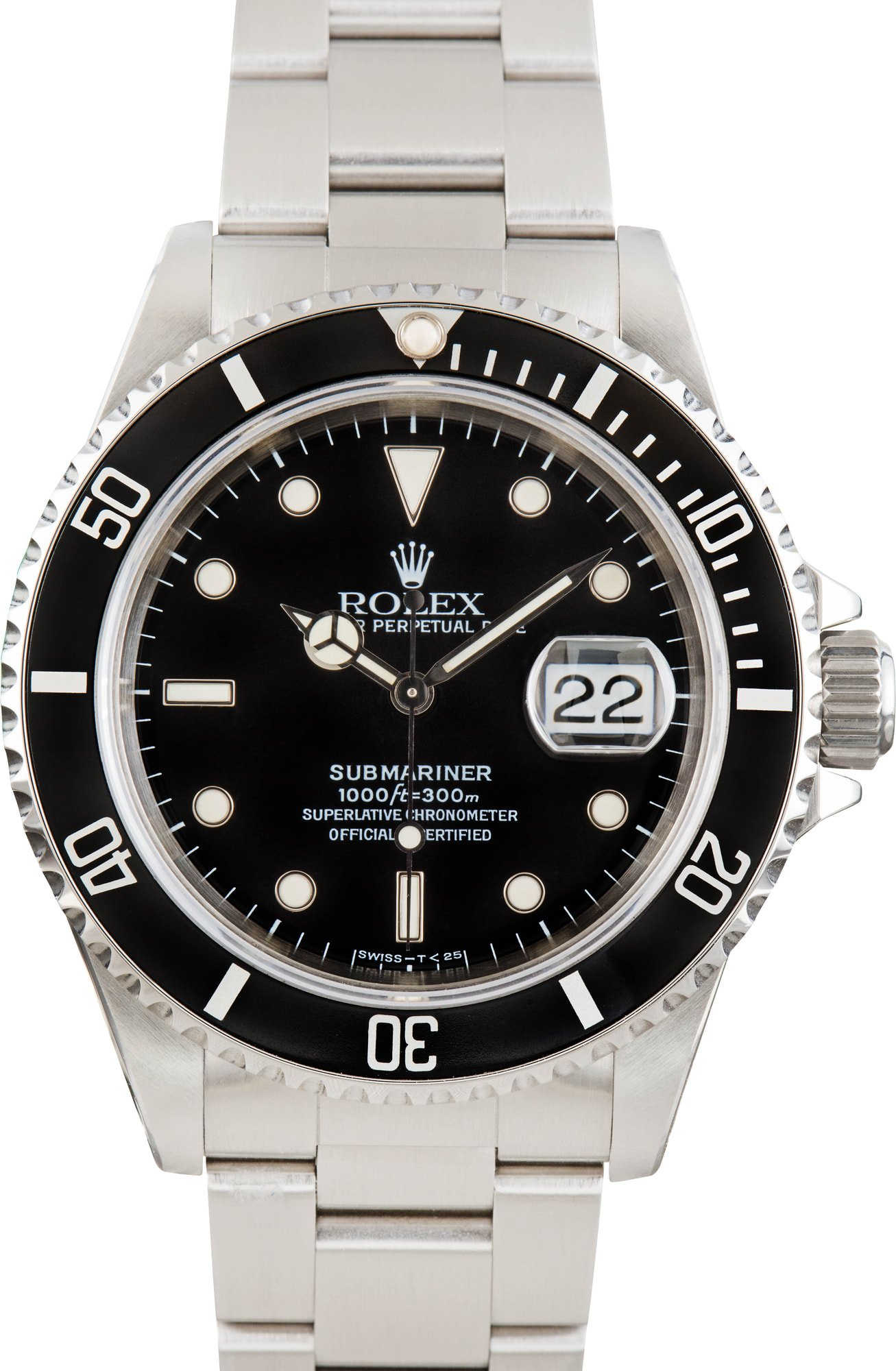 Rolex Submariner 16610 Steel Oyster