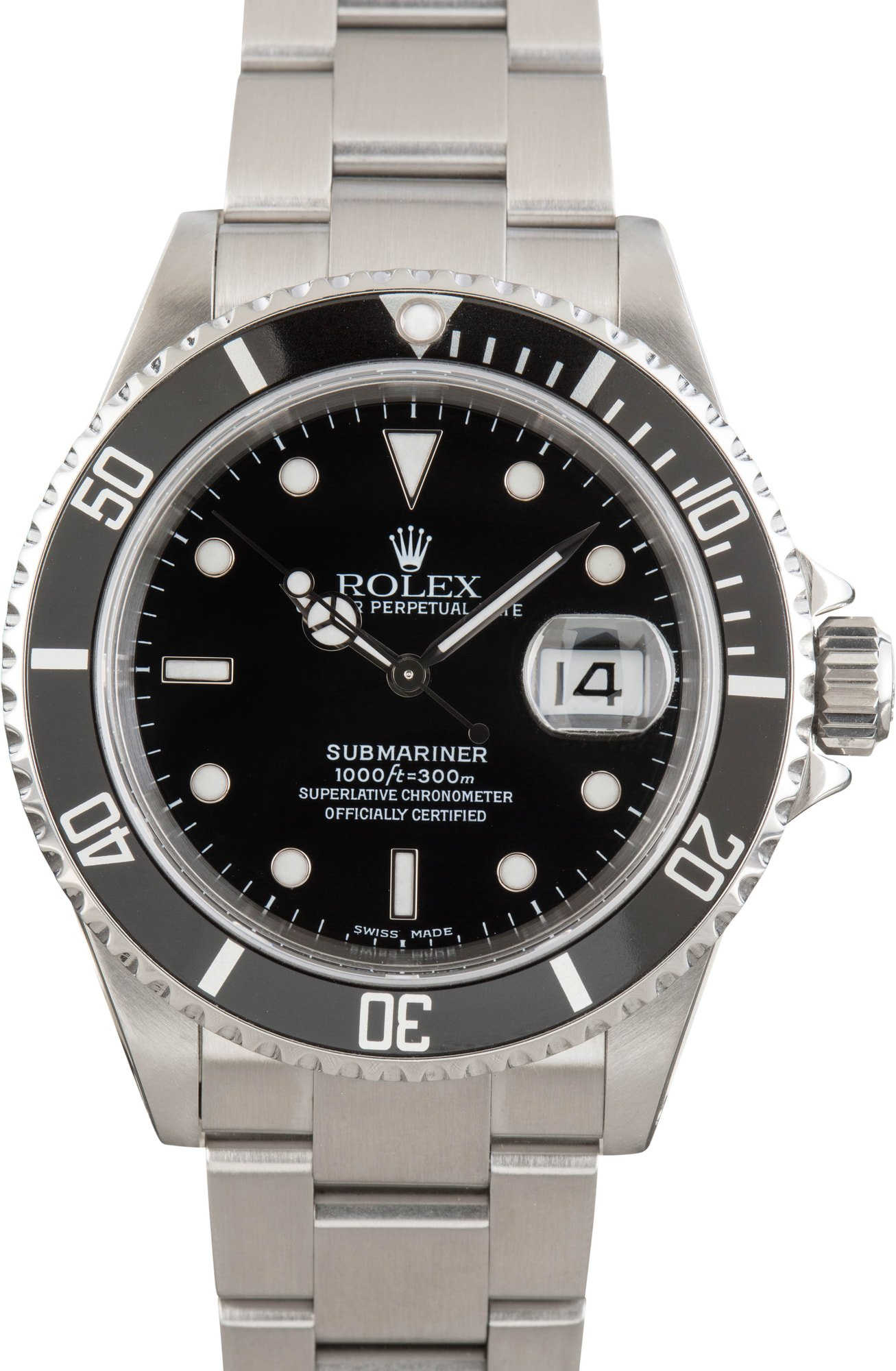 Pre-owned Rolex Submariner 16610