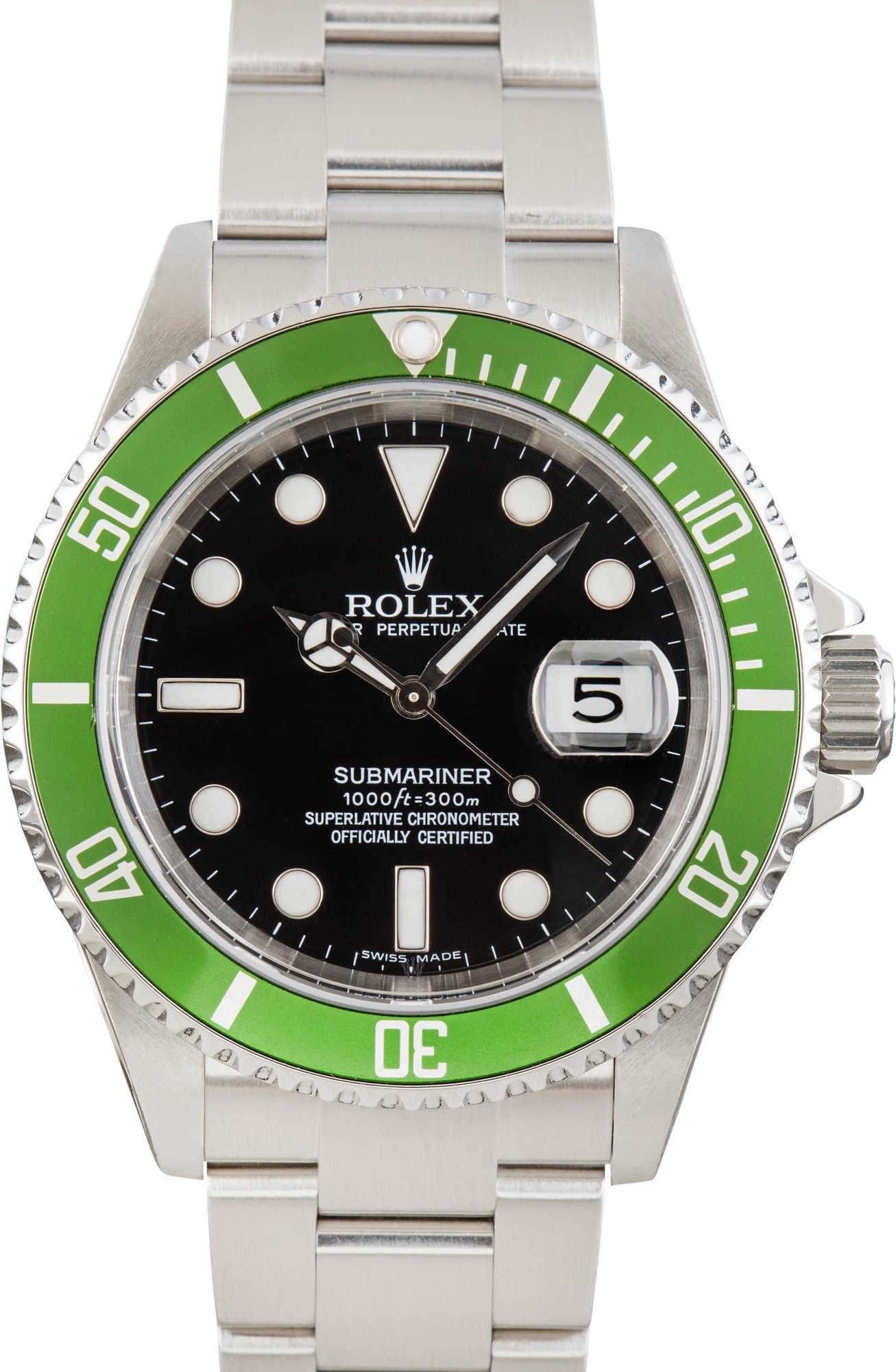 Rolex Submariner 16610V Kermit