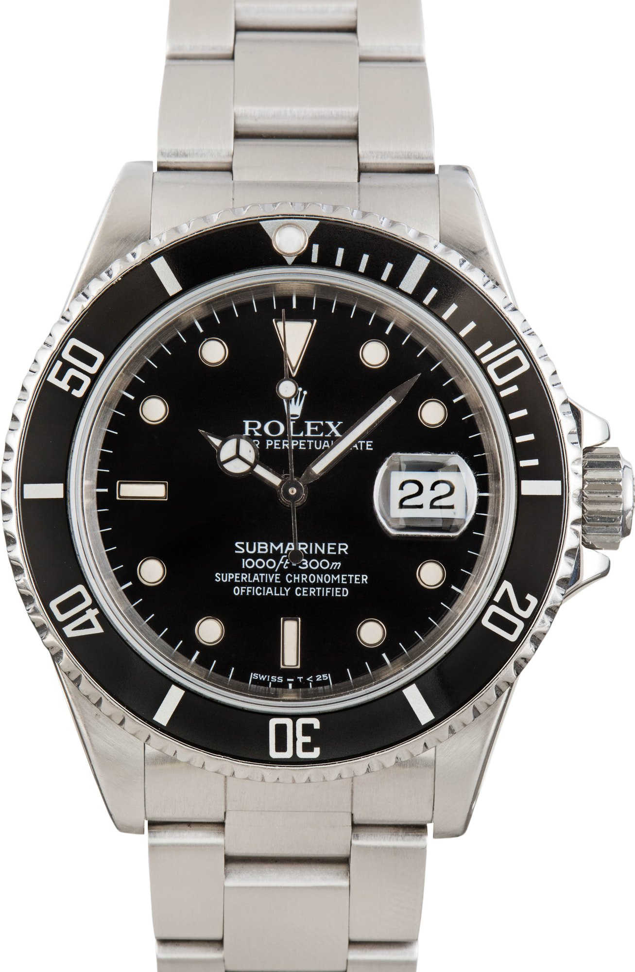 Rolex Submariner Ref 16610 Steel