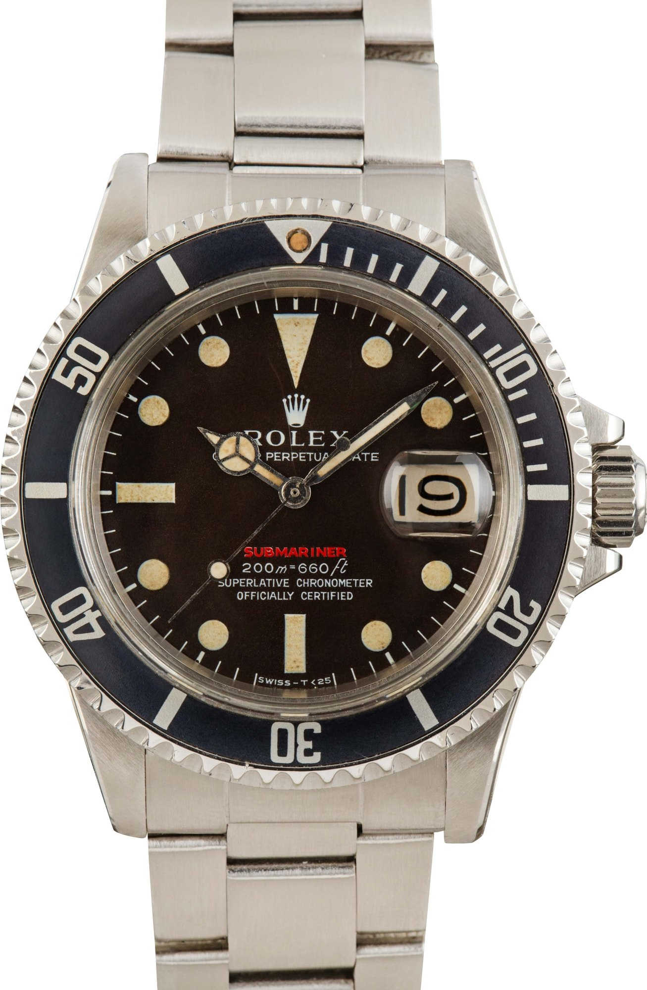 Rolex Vintage Submariner 1680 Tropical Dial