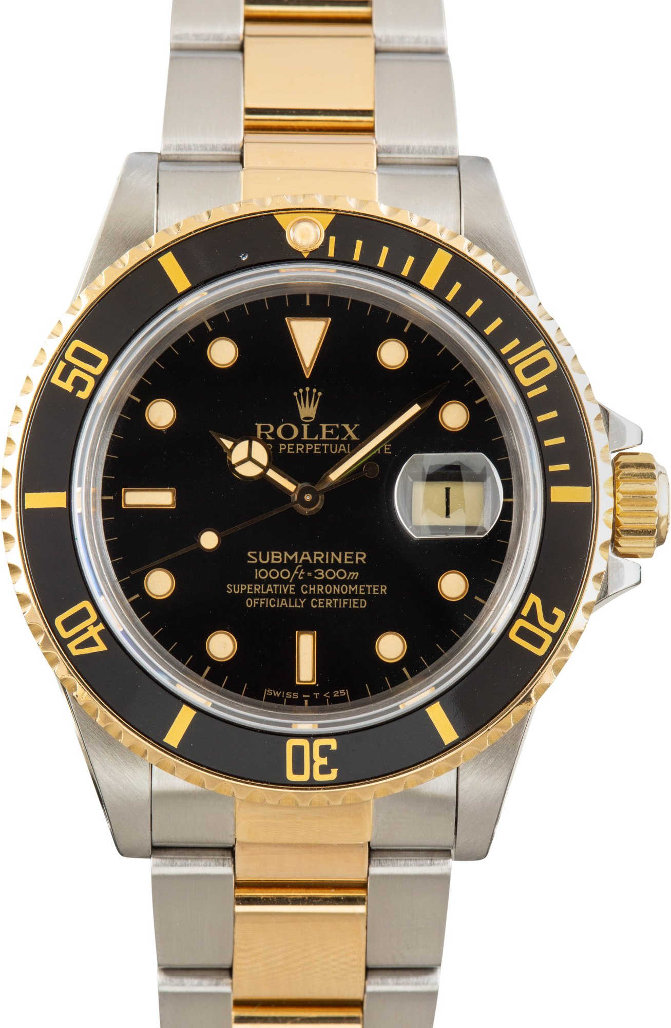 Rolex Submariner 16803 Black Dial