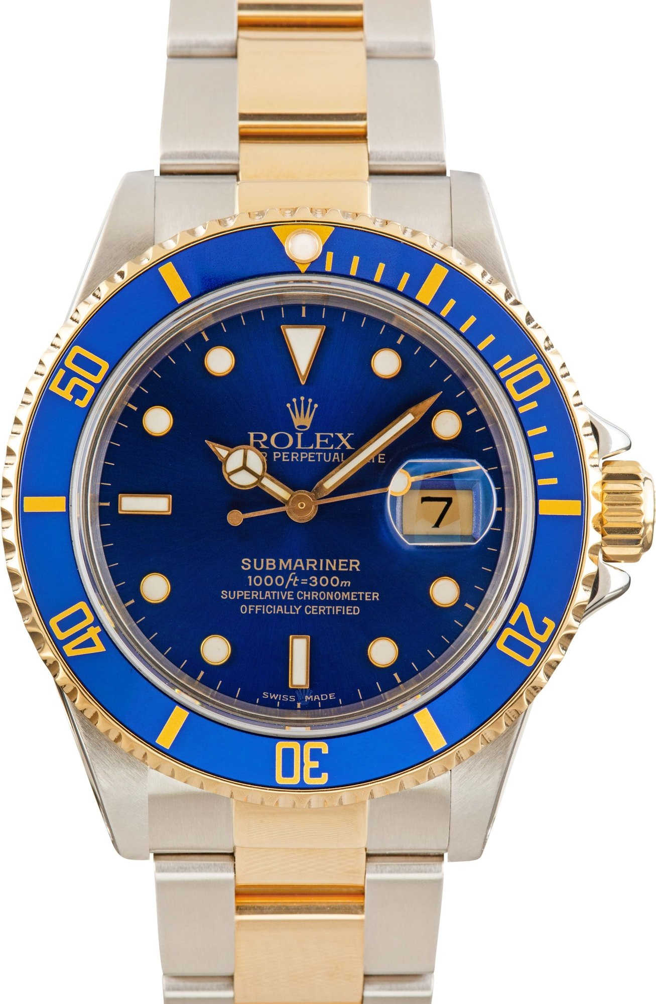 Rolex Submariner 16803 Blue Dial