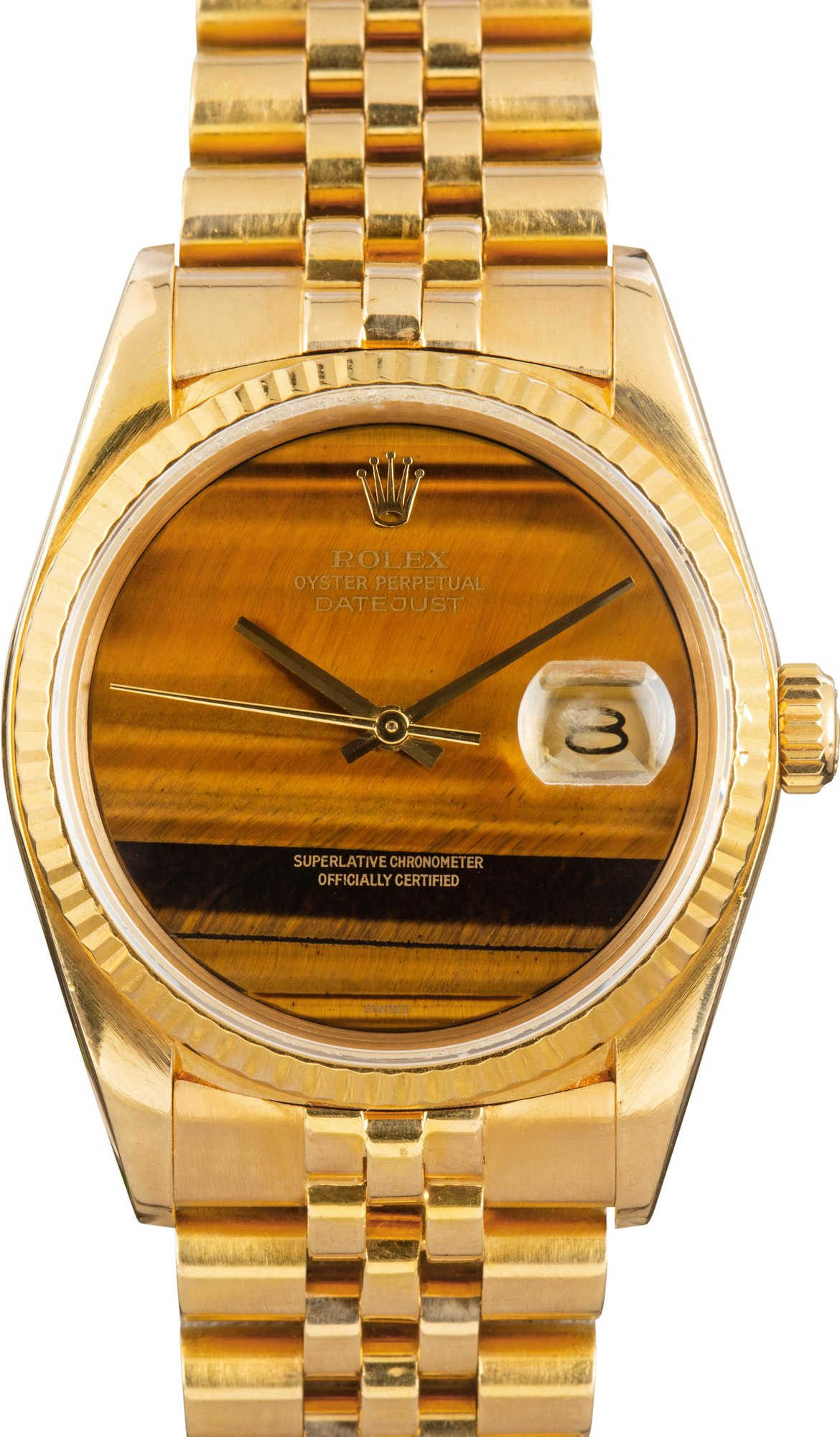 Rolex Datejust 36 Ref 16018 Tiger's Eye Dial