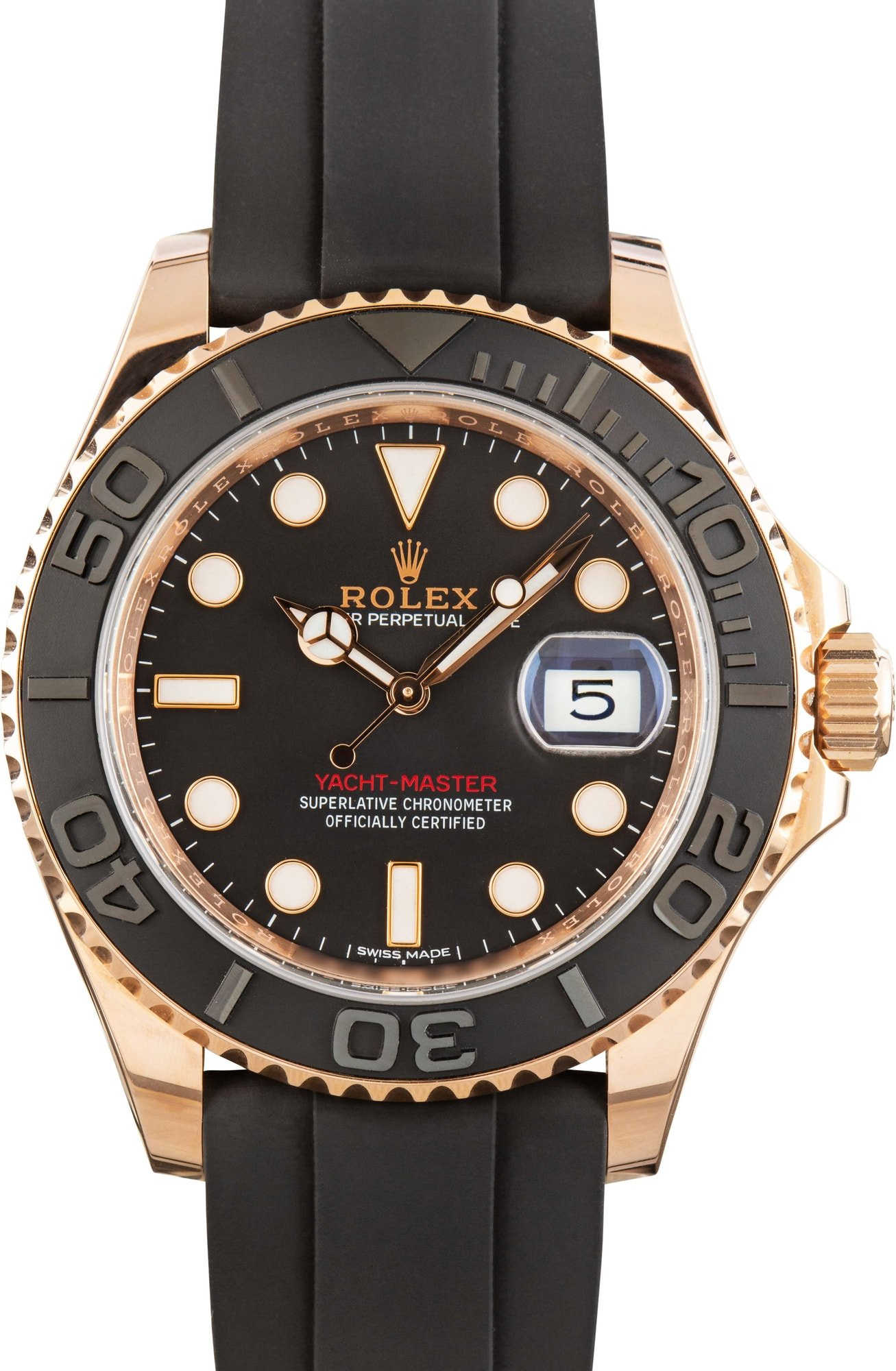 Rolex Yacht-Master 116655 Oysterflex Band