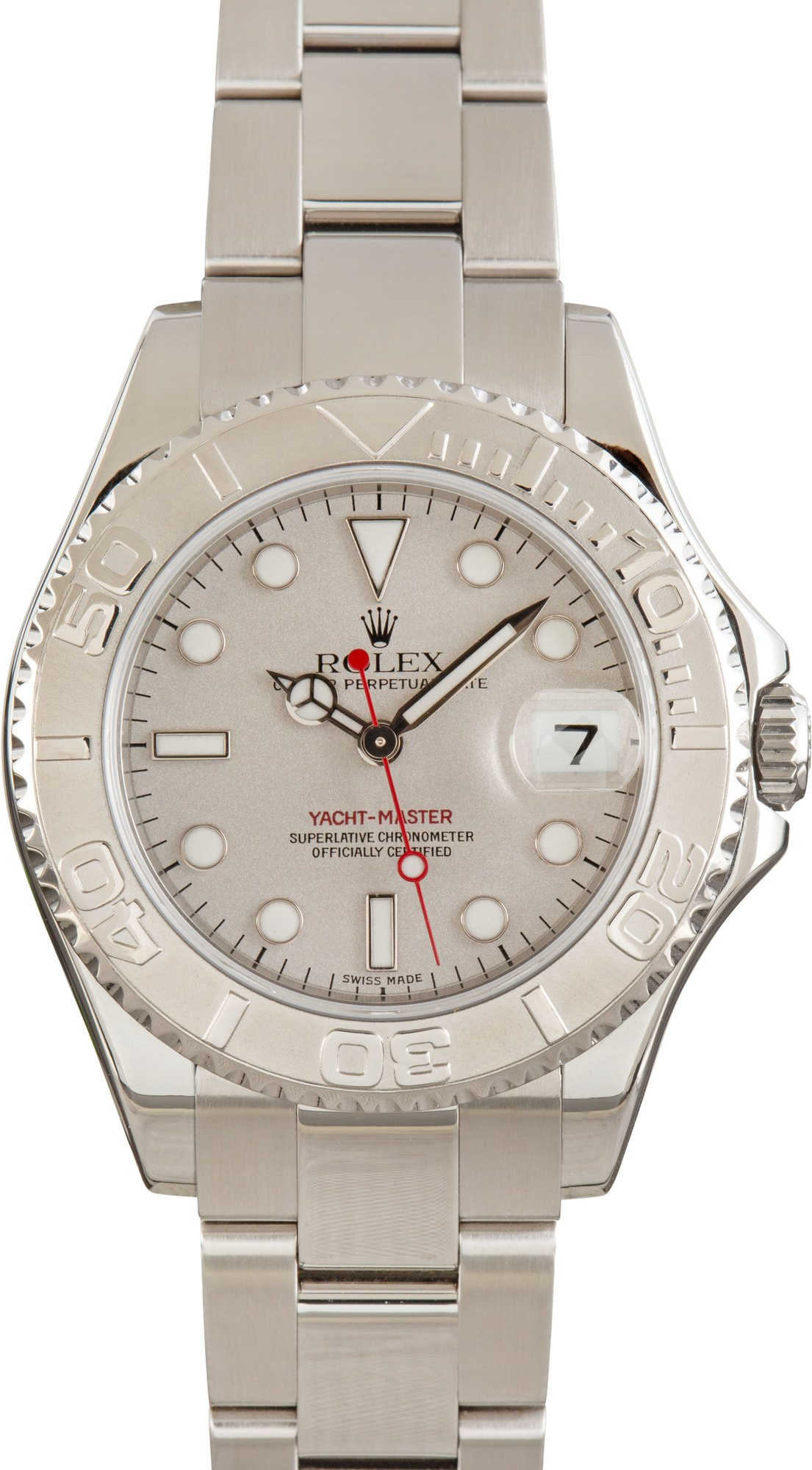 Rolex Yacht-Master Platinum Dial 168622