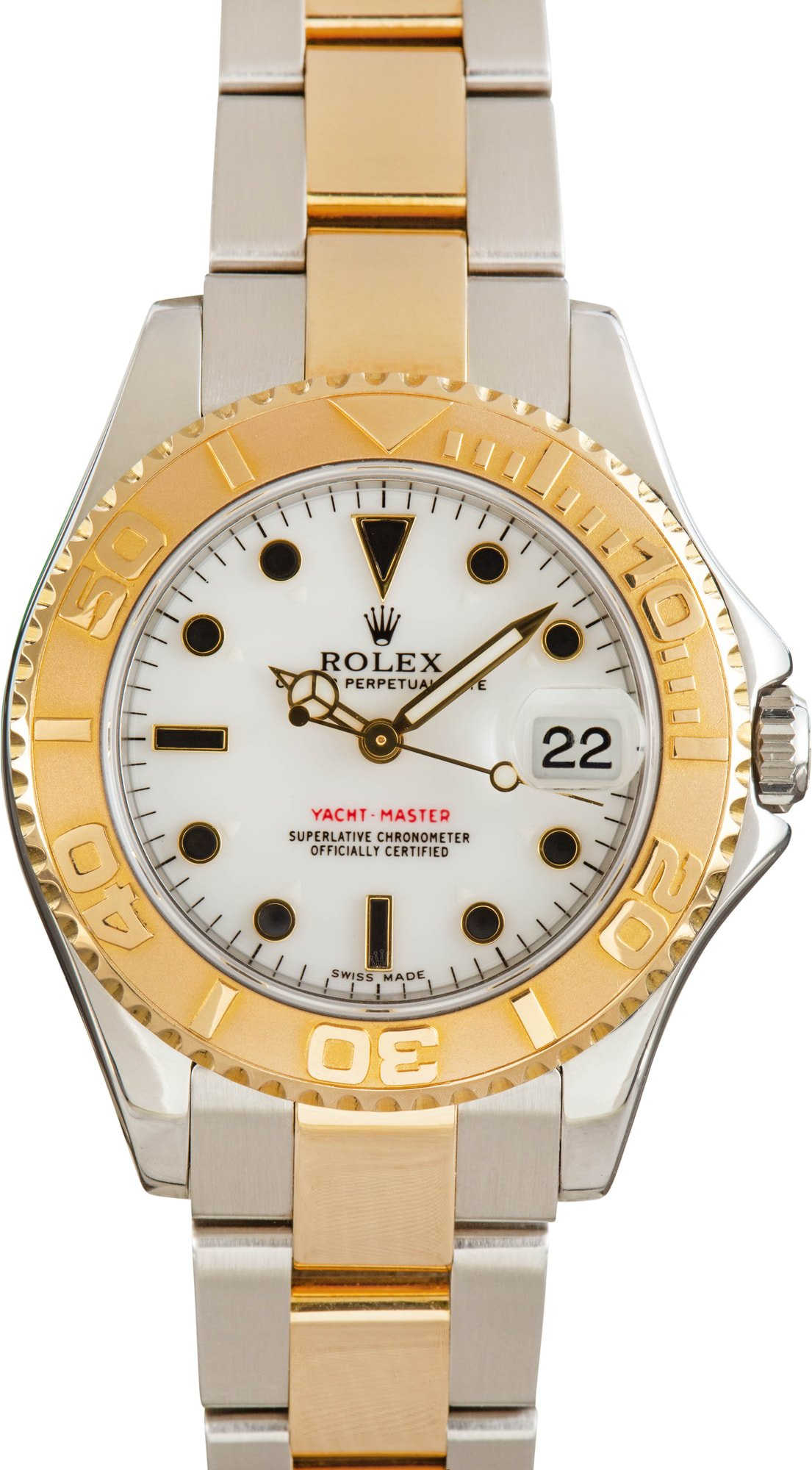 Rolex Yacht-Master 168623 White Dial