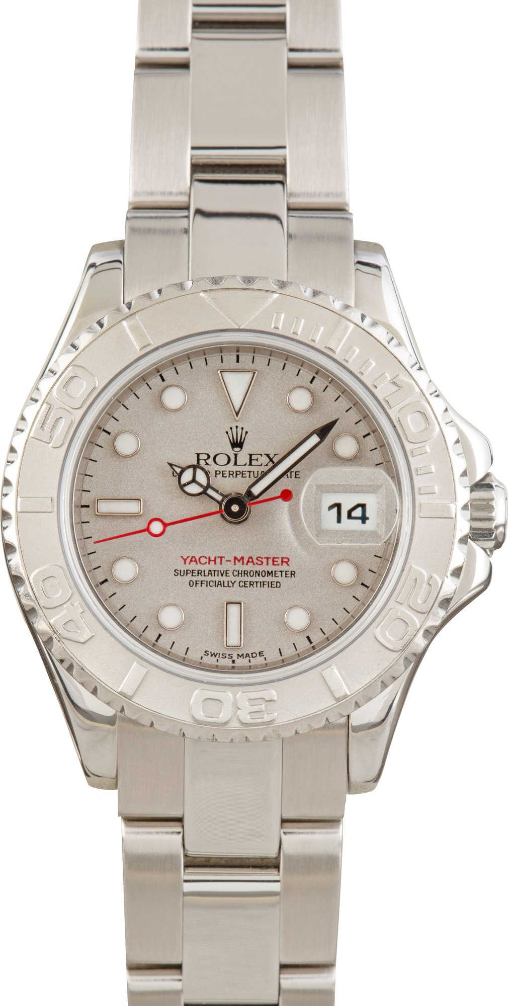 Rolex Yacht-Master Ref 169622 Platinum Dial & Bezel