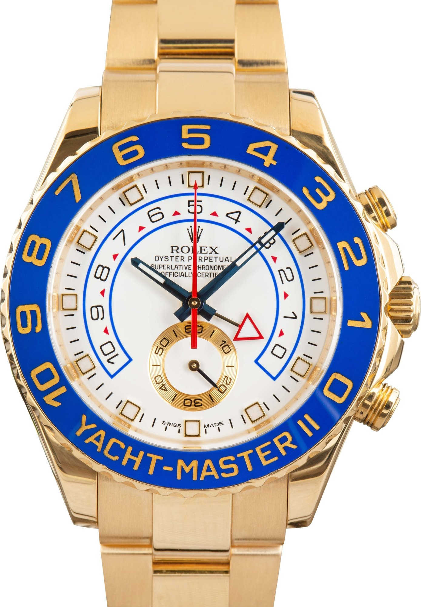 rolex yacht master 2 stainless steel