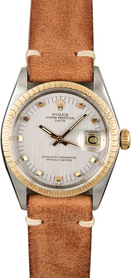 Vintage Rolex Date 1505 Slate Dial