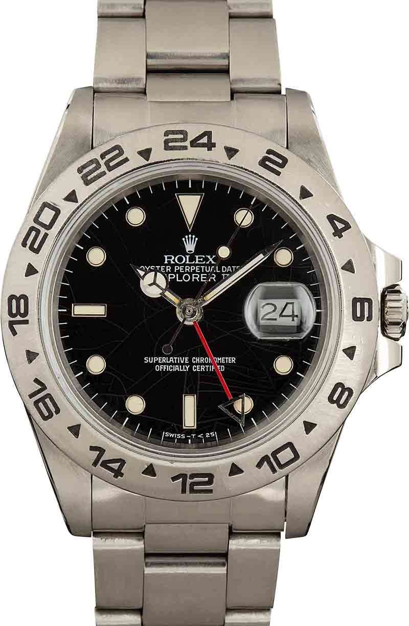 Buy Used Rolex Explorer II 16550 | Bob's Watches - Sku: 150231