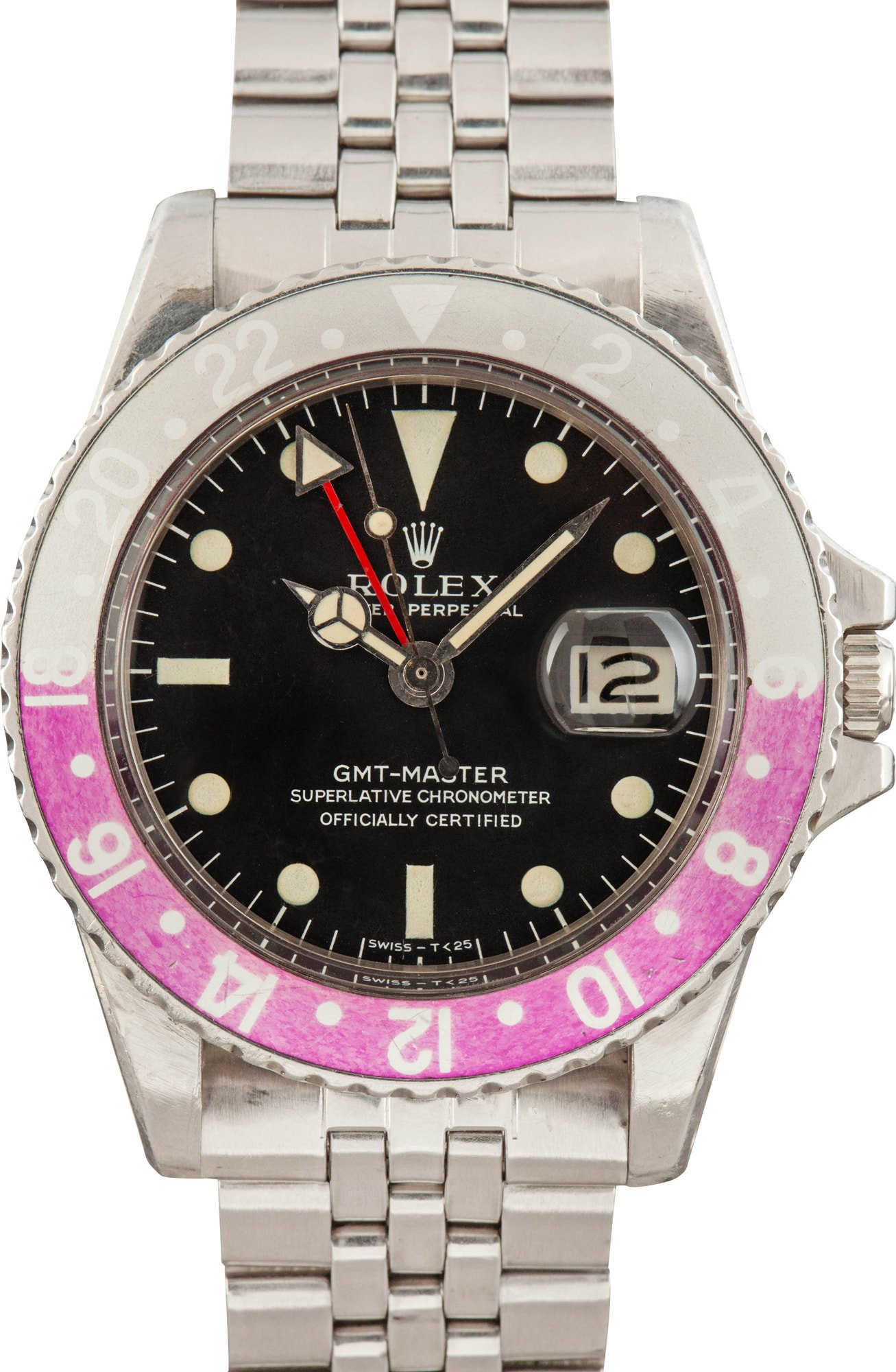 Vintage Rolex GMT-Master Ref 1675 Steel