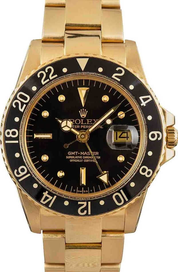 Vintage Rolex GMT-Master 1675 Nipple Dial