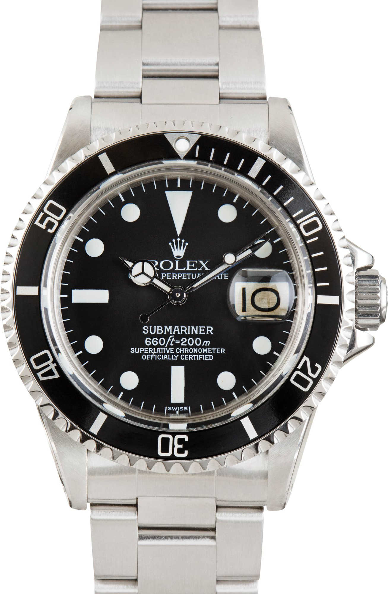Vintage Rolex Submariner Ref 1680 Stainless Steel