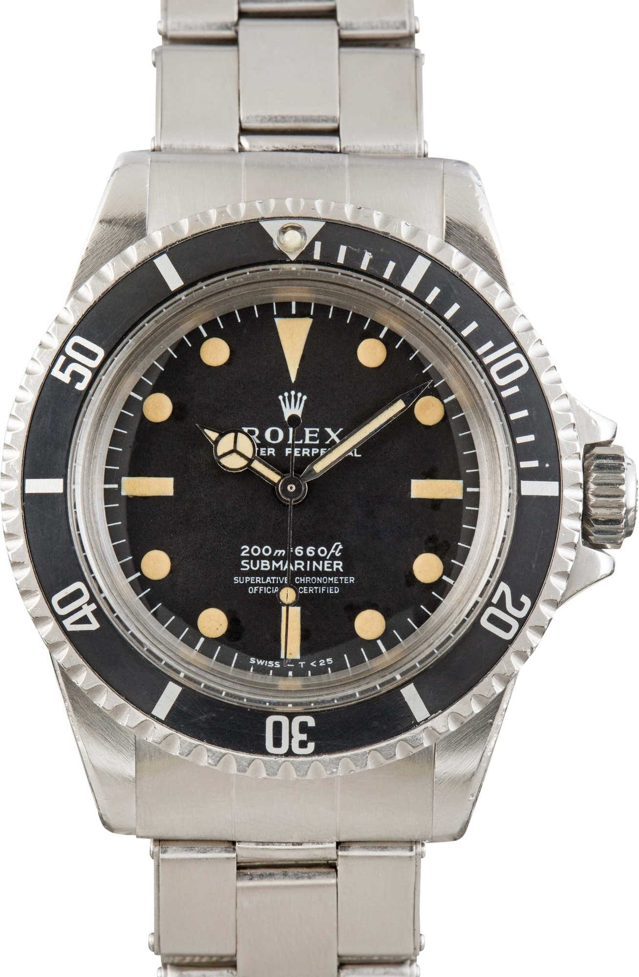 Vintage Rolex Submariner Ref 5512 Meters First Dial