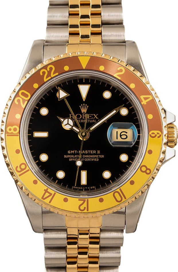 Rolex GMT-Master II Ref 16713 Root Beer Insert