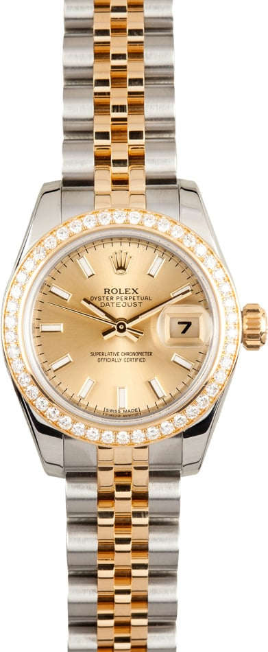 Ladies Rolex Datejust 179383 Save at Bob s Watches 100 Rolex