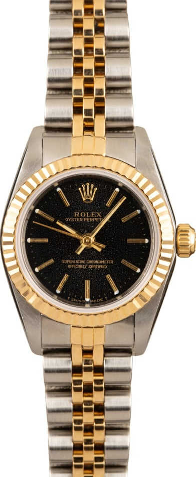 ROLEX OYSTER PERPETUAL LADY 76193 2コマ Buy Used Rolex 76193 | Bob's Watches - Sku: 111110