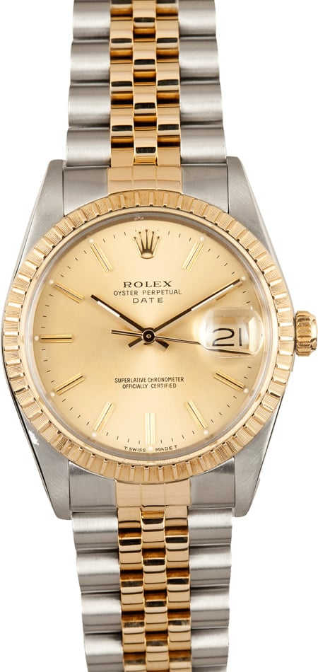 Mens Rolex Date 15053 x