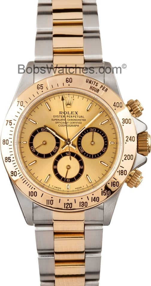 Rolex Daytona Stainless Steel & Gold