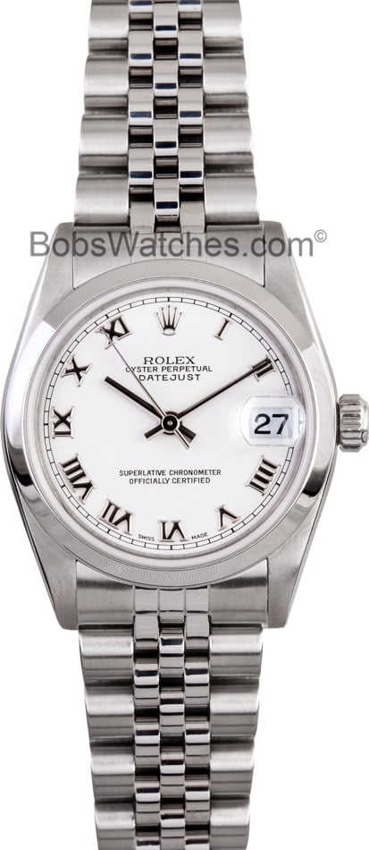 Ladies Used Rolex DateJust Mid Size 78240