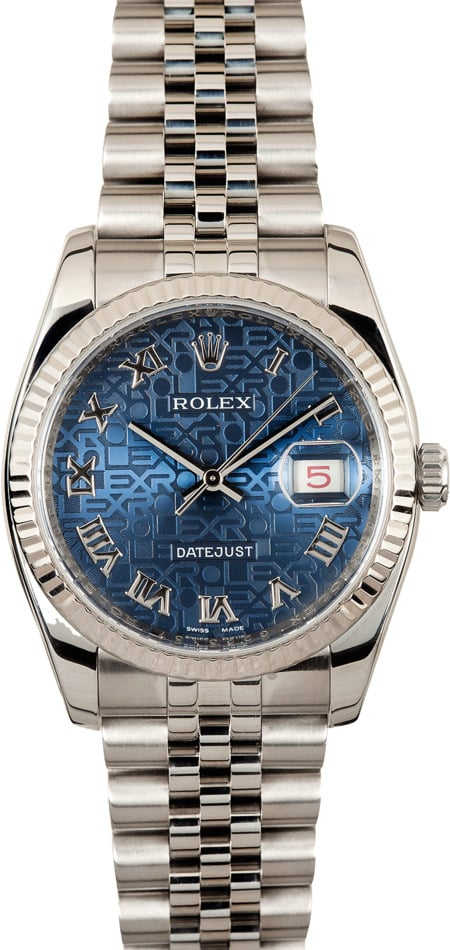 Rolex DateJust 116234 Blue Dial