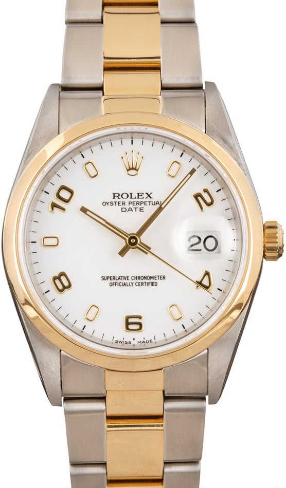 Rolex Date 15203 Two Tone