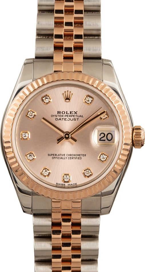 ♥DK♥ rolex-datejust-178271-rose-