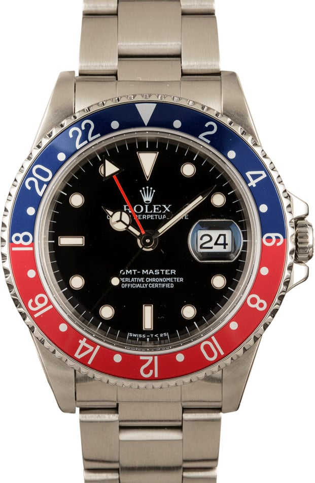 Rolex GMT Master 16700 Pepsi 100% Authentic