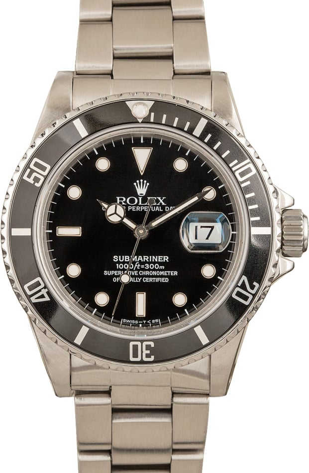 Rolex Submariner 16800 Stainless Steel Oyster Bracelet