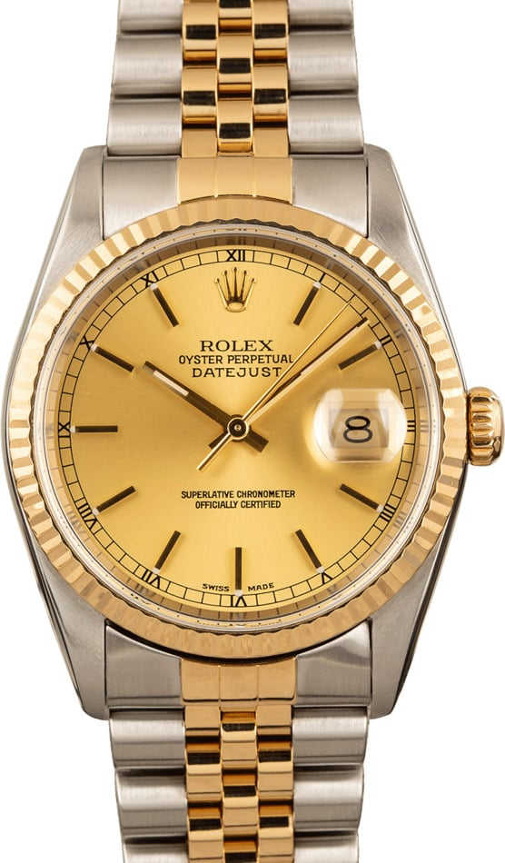 Rolex Datejust 16233 Two Tone