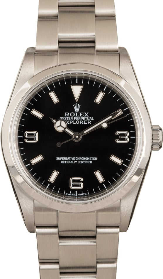 Pre Owned Rolex Explorer 114270 Oyster Bracelet