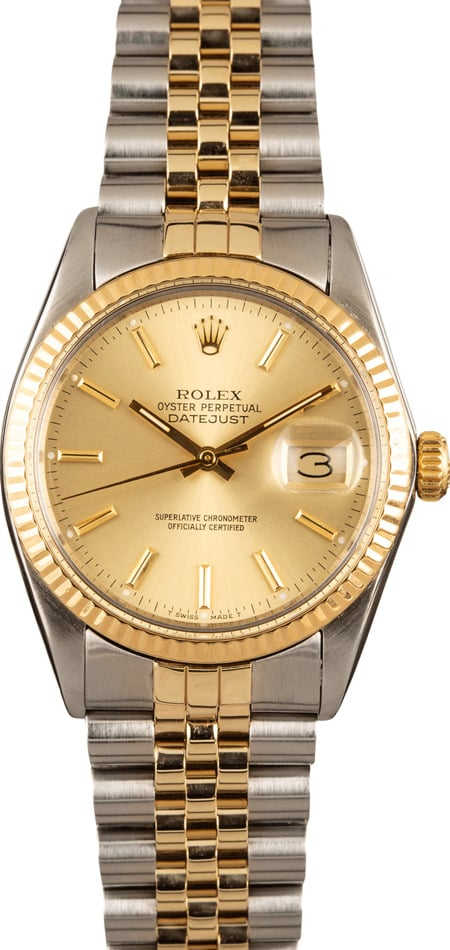 Pre-Owned Rolex Datejust 16013 TT