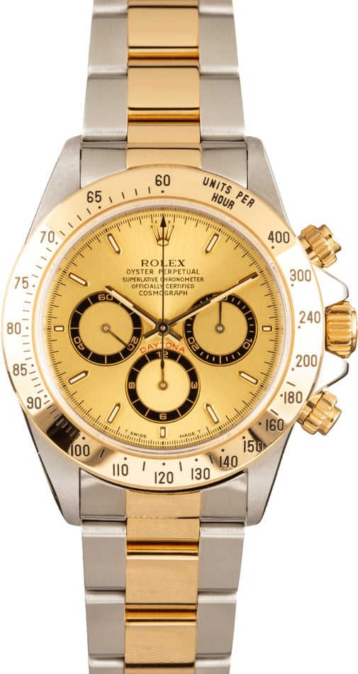 PreOwned Rolex Daytona 16523 Champagne Dial