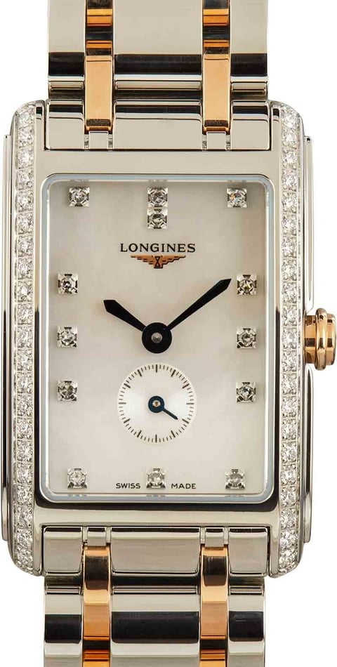 Longines DolceVita Mother of Pearl Diamond Dial