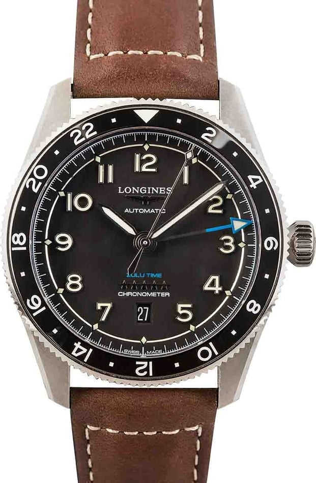 Buy Longines Spirit L3.812.4.53.2 | Bob's Watches - Sku