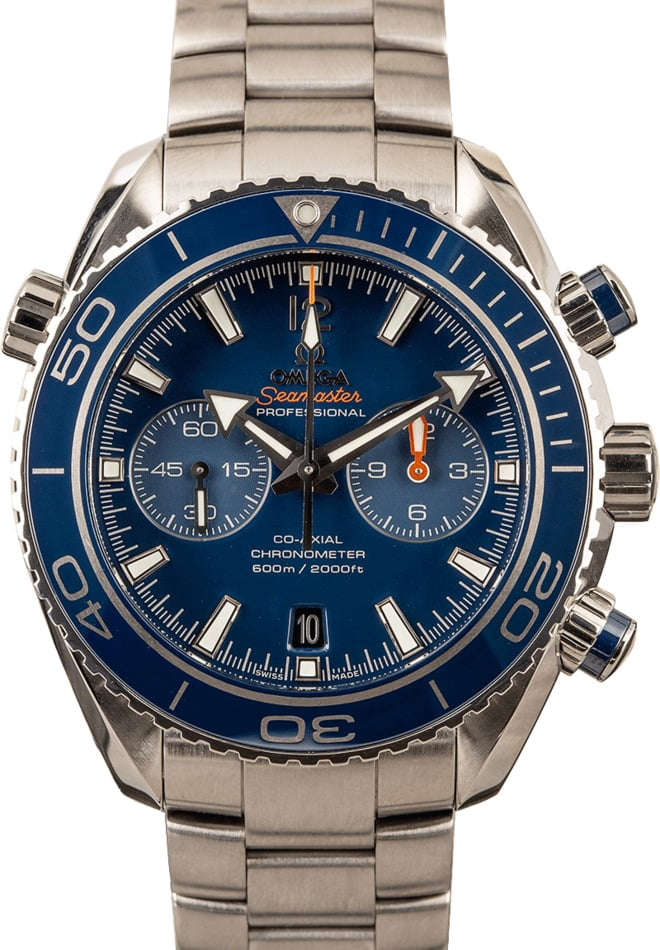 Omega seamaster planet ocean 600m blue best sale