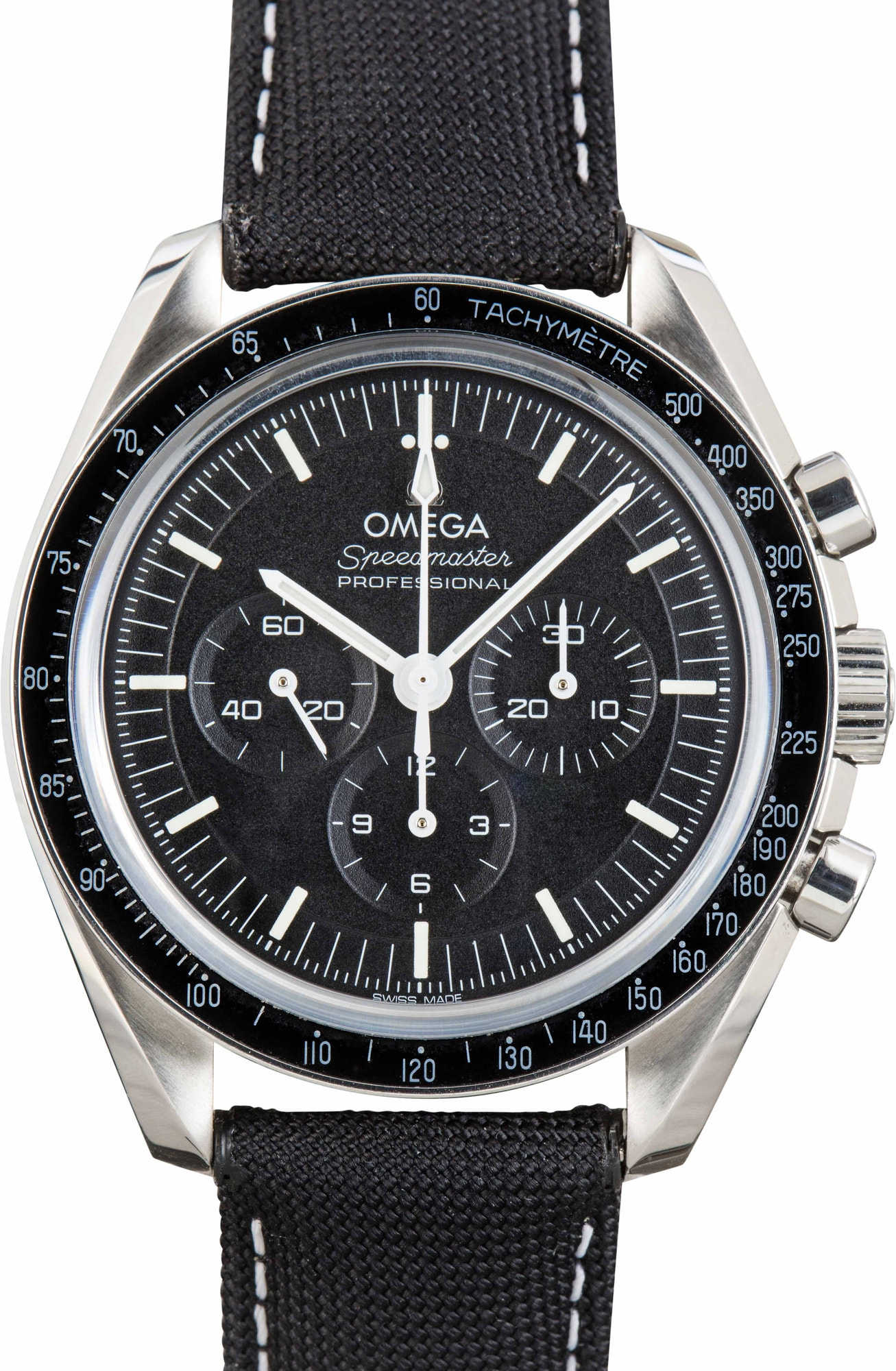 174122 Pre Owned Omega Speedmaster Moonwatch Professional Stainless Steel