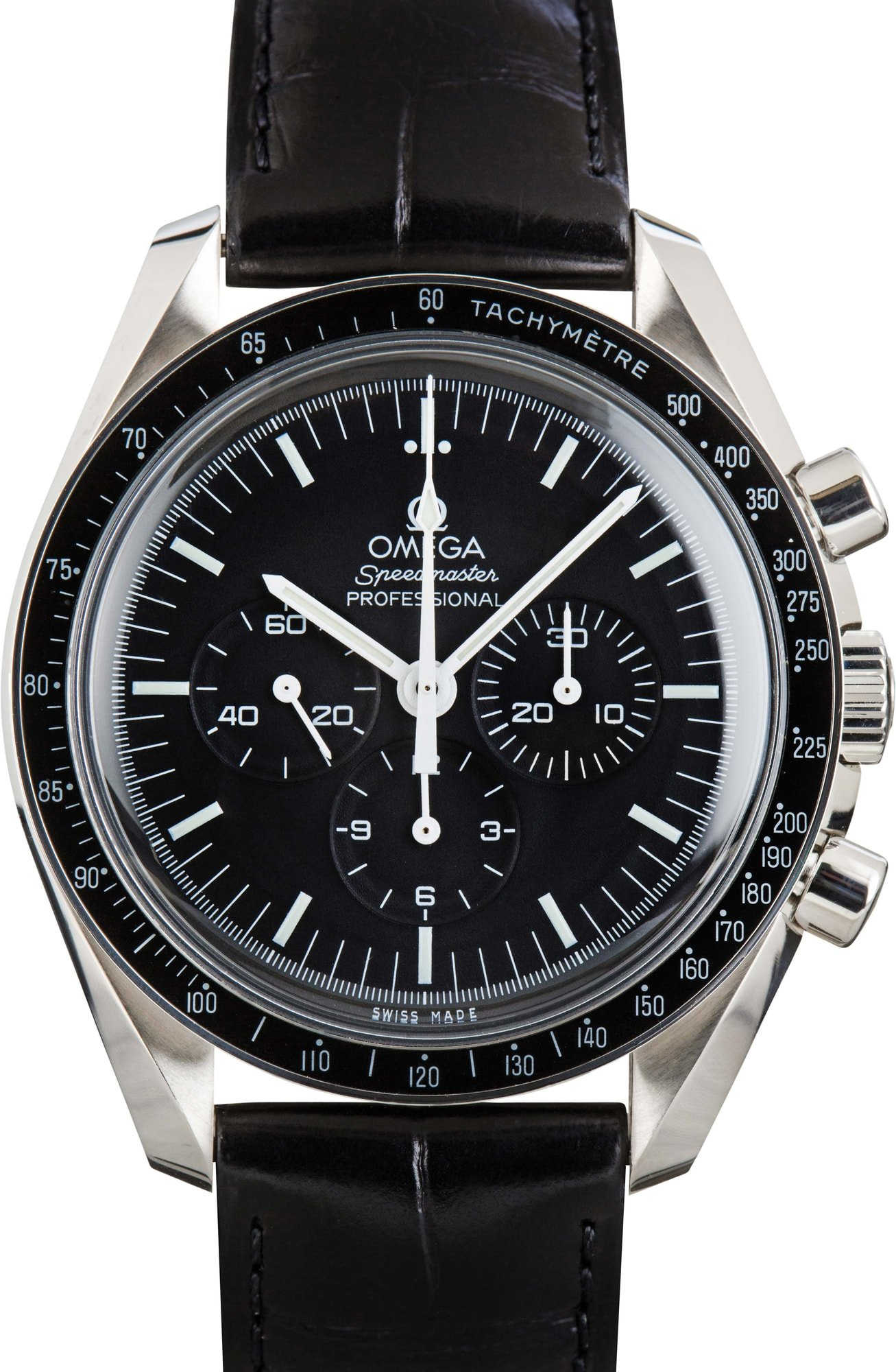 Pre-owned Omega Speedmaster Moonwatch Professional Black