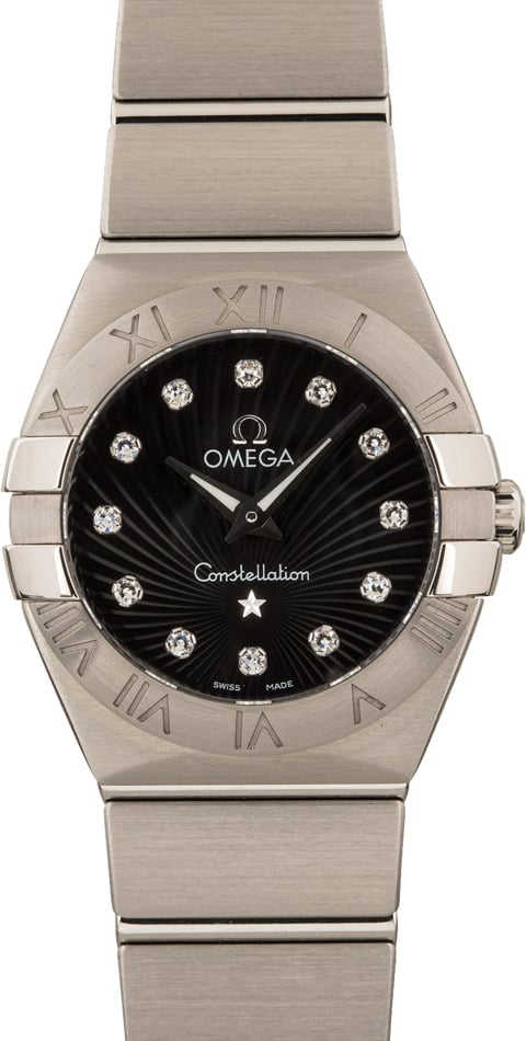 Omega Constellation Black Supernova Dial