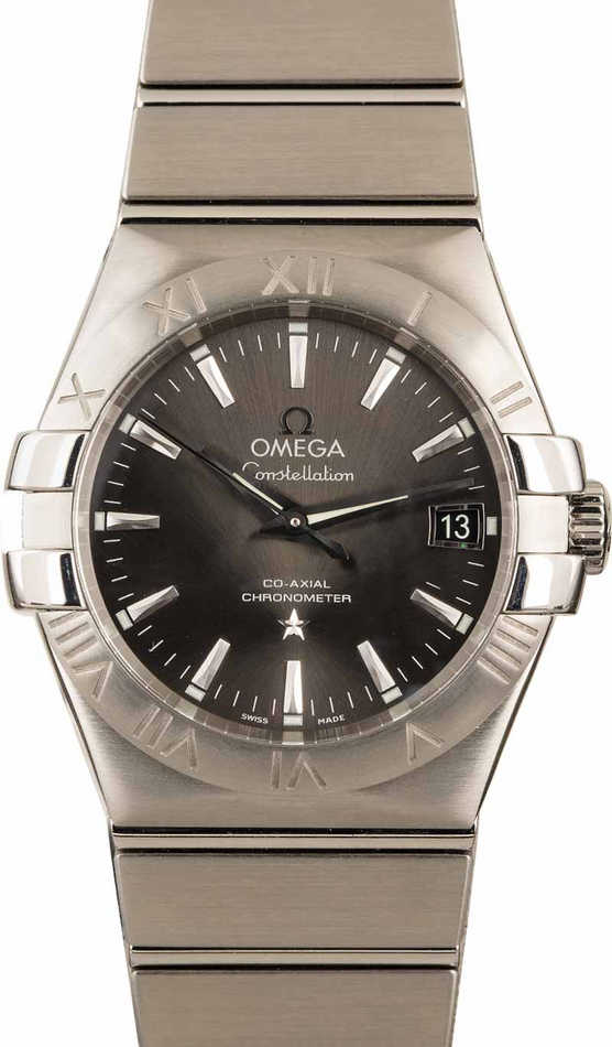 よろしく。OMEGA Constellation シルバー 時計 123.10.35.20.02.002 Omega Constellation 35MM Watch