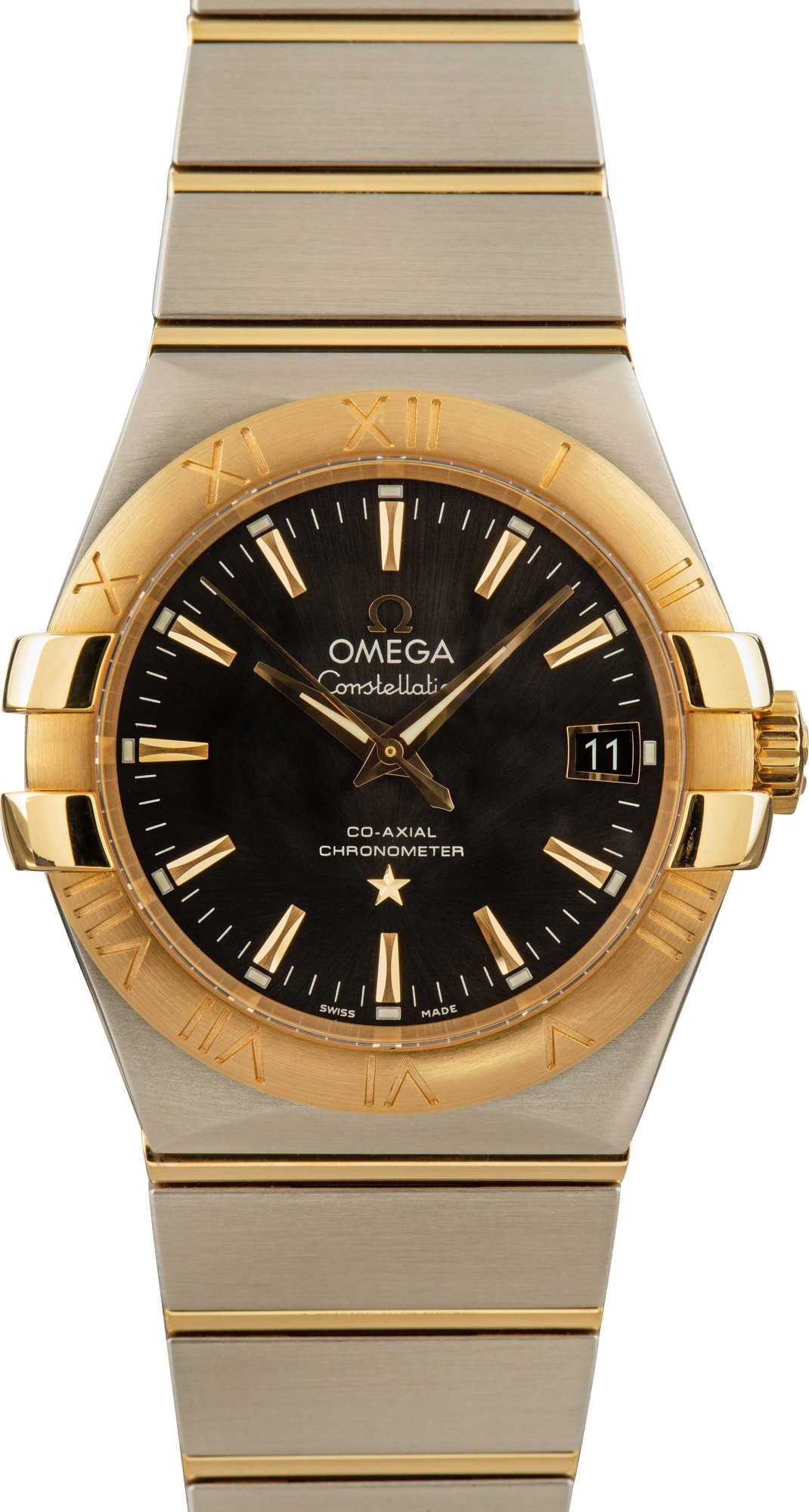 OMEGA Constellation ゴールド シルバー Omega 29 mm, Steel - Yellow Gold On Steel - Yellow Gold