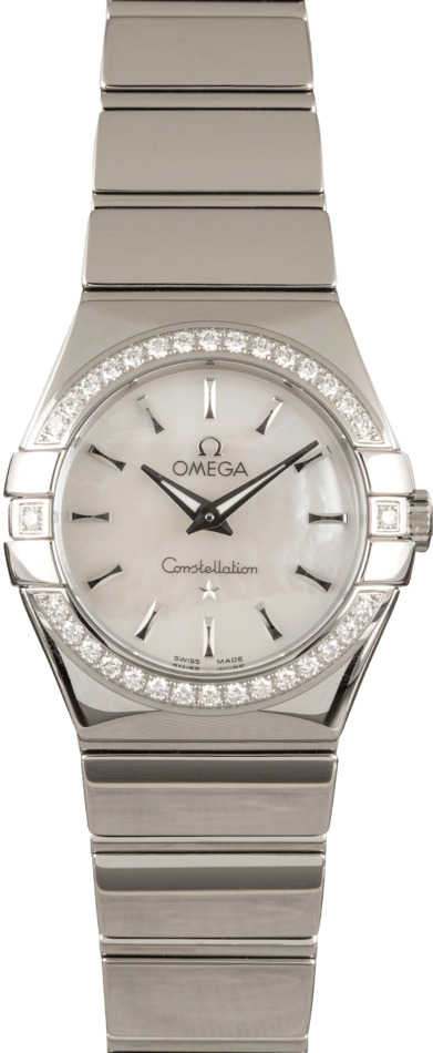 Omega Constellation Steel Diamonds